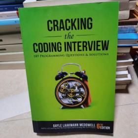 Cracking the Coding Interview：6th Edition: 189 Programming Questions and Solutions