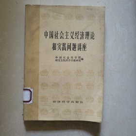 中国社会主义经济理论和实践问题讲座