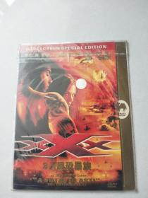 电影 简装DVD：《3x反恐暴族》碟片无划痕 正常播放