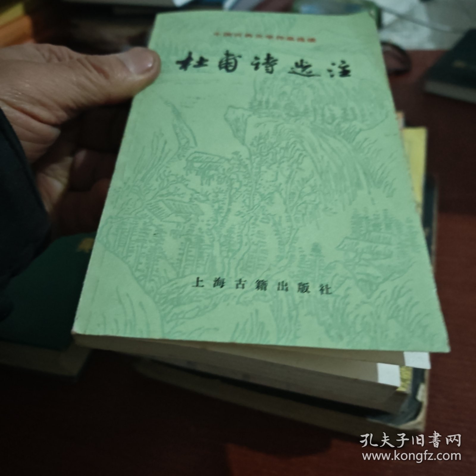 中国古典文学作品选读杜甫诗选注