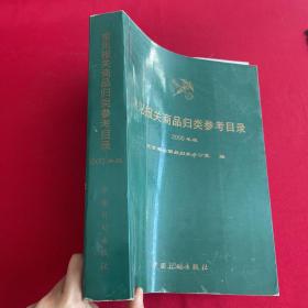 常见报关商品归类参考目录