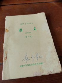 部队小学课本：语文第一册