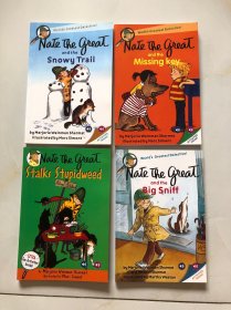 Nate the Great and the Snowy Trail 4本合售，見圖和描述