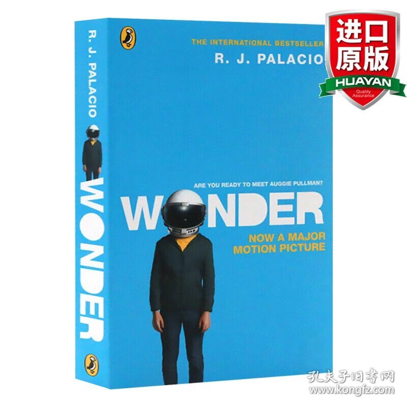 英文原版 Wonder (Film Tie-In)   奇迹男孩 影视封面版 英文版 进口英语原版书籍