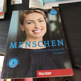 Menschen A2/2：Deutsch als Fremdsprache / Kursbuch mit DVD-ROM(附光盘)