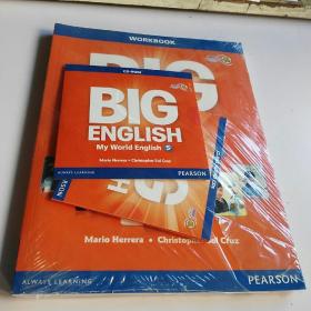 （BIG ENGLISH）MY WORLD ENGLISH 5——全新未拆封,封膜破了