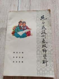 兄弟民族形象服饰资料（维吾尔族，哈萨克族，塔吉克族）