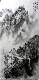 李泽荣  松风一路上黄山