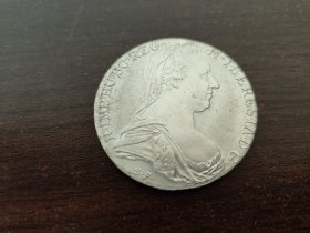 奥匈帝国玛·特蕾西娅(大奶妈)女王1泰勒后铸银币