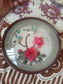 济南美工厂艺术品。羽毛立体画。挂件