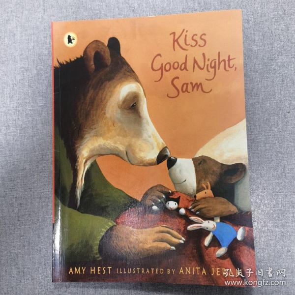 Kiss Good Night (Sam Books,Board Book)晚安，小熊！[卡板书]