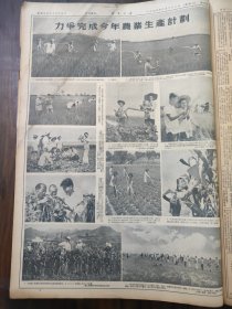 解放日报1954年8月22日北京市人民代表大会会议选出全国人民代表大会代表毛泽东刘少奇周恩来同志当选，上海市人民代表大会会议闭幕，山东安徽举行人民代表大会会议，残余蒋匪在美国支持下不断骚扰我沿海，余姚县合作社，山东省崑嵛等国营林场，在北京市第一届人民代表大会第一次会议上彭真市长做了五年来政府工作情况和今后工作任务的报告，王林祥的发言，苏步青，董爱芬，王荣瑸，徐玉兰，熊佛西，施志英，经叔平