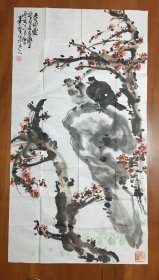 朱欣生先生绘花鸟画⋯⋯真迹！