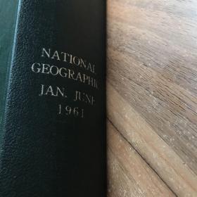 美国国家地理（National Geographic）1961
年 VOL.119，NO.1-6期 精装合订本