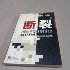 断裂：20世纪90年代以来的中国社会