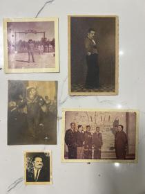 【铁牍精舍】【老照片】【照片6-19】五六十年代缅甸游击队与西方军事指导照片5张