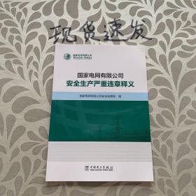 国家电网有限公司安全生产严重违章释义