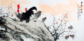 （保真）公丕炎，四尺整张 山东泰安人，国家一级美术师，中国美术家协会会员，山东美术家协会副秘书长，山东泰山国画院副院长，泰安市美协主席。北京燕京书画院名誉院长。