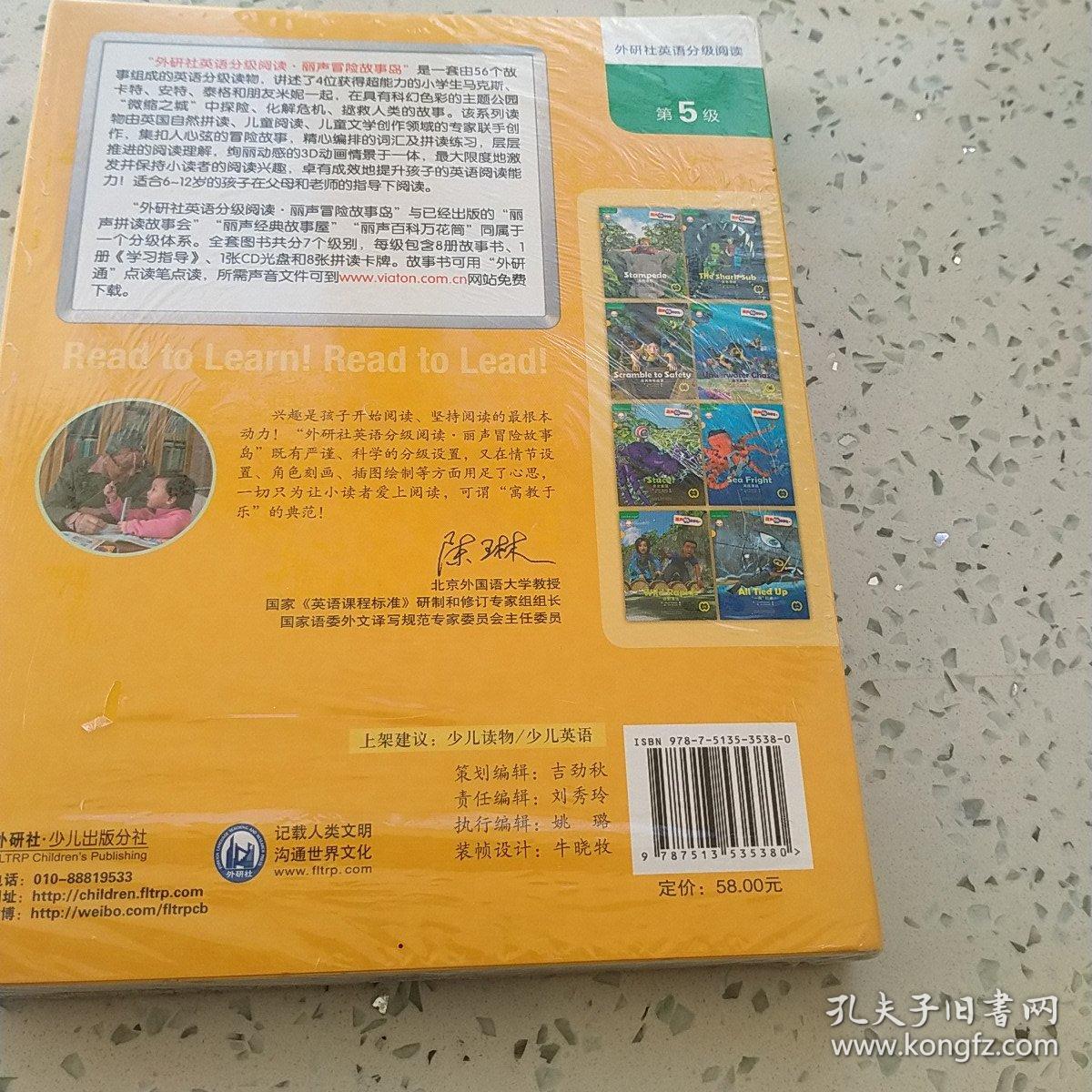 丽声冒险故事岛第3级：外研社英语分级阅读·丽声冒险故事岛（点读版）