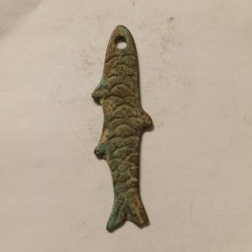 硬币一枚，鱼型币，按图发货。