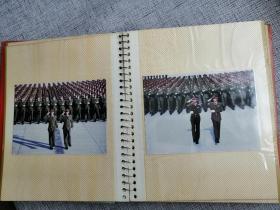 1999年中华人民共和国建国五十周年国庆首都阅兵纪念珍贵相册（12开精装相册，珍贵纪念品值得珍藏）40张彩色阅兵照片（八寸）