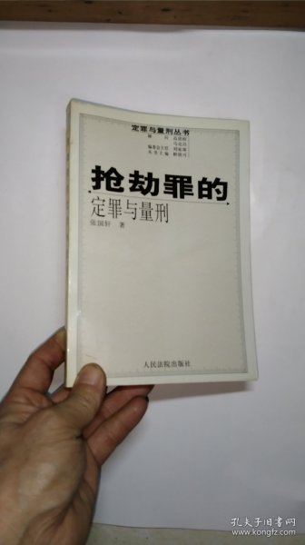 抢劫罪的定罪与量刑（修订版）/定罪与量刑丛书