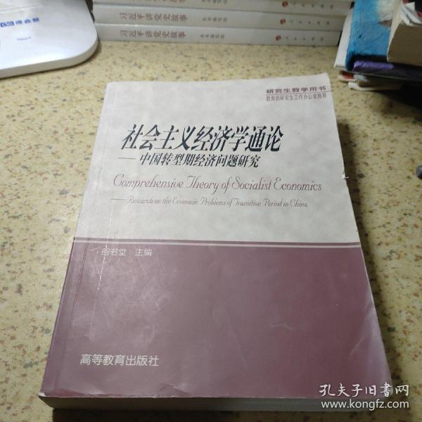 社会主义经济学通论:中国转型期经济问题研究