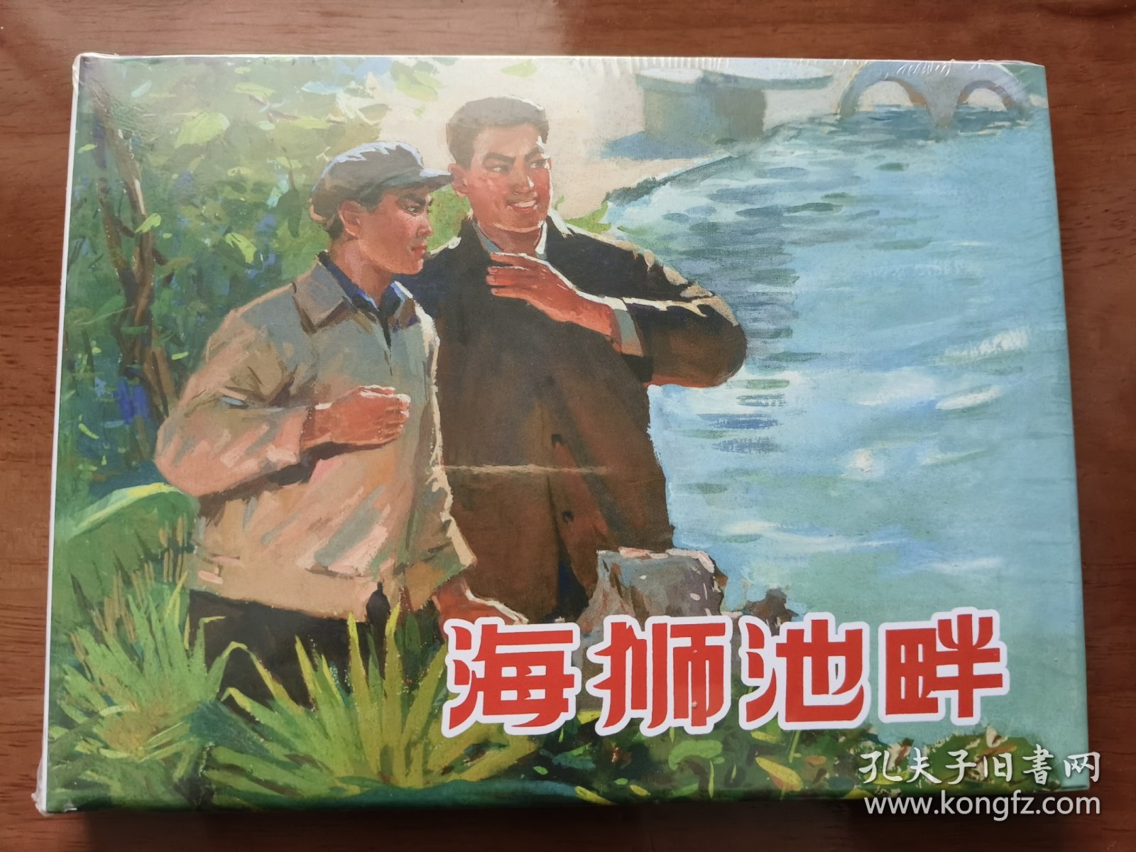海狮池畔 上美32开精装连环画