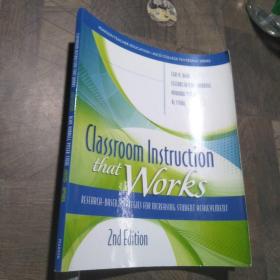 Classroom Instruction  that Works（外文原版）