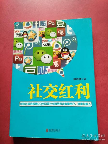 社交红利：如何从微信微博QQ空间等社交网络带走海量用户、流量与收入