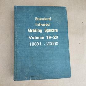 标准红外光栅光谱（纯化物
Standard
Infrared
Grating Spectra
Volume 19-20
18001-20000