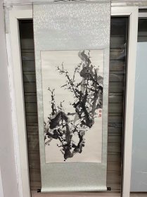 中式国画，水墨画，彩色画，花鸟画，尺寸60*160，西安名人字画，马天锁，包邮（新疆，西藏，海南，内蒙除外），已裱，b1-78