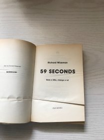 59 Seconds：Think a little change a lot