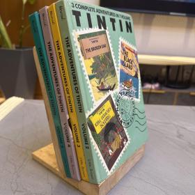 THE ADVENTURES OF TINTIN（丁丁历险记 ） VOLUME2 3 4 5（四册合售）