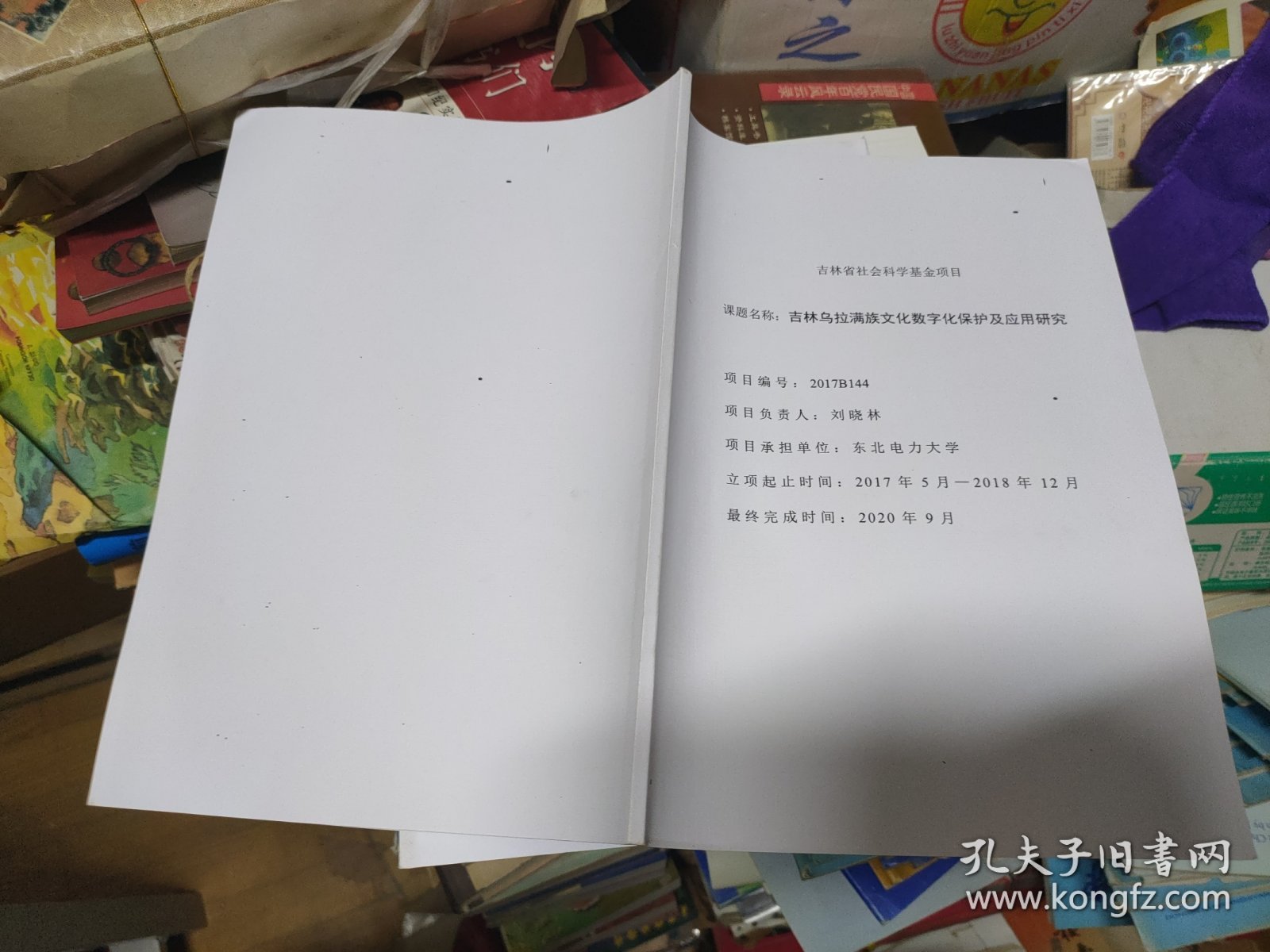吉林乌拉满族文化数字化保护及应用研究