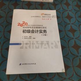 东奥初级会计2020 轻松过关1 2020年应试指导及全真模拟测试初级会计实务 (下册)