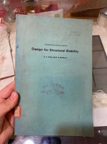 英文版：Design for Structural Stability（结构稳定性的设计）