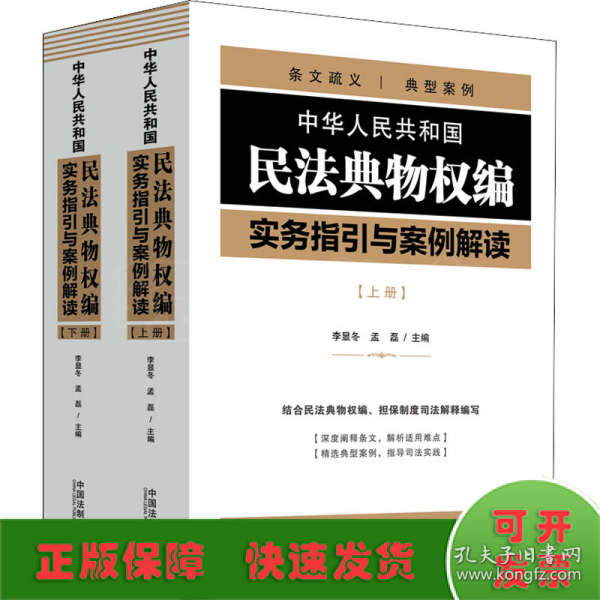 中华人民共和国民法典物权编实务指引与案例解读（上、下册）