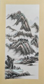 仿古山水卡纸小品（7）