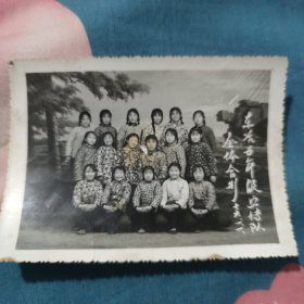 五台东冶五年级宣传队全体合影