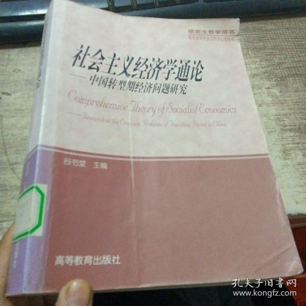 社会主义经济学通论:中国转型期经济问题研究