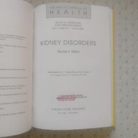 Kidney Disorders         Martha J. Miller 英语进口原版