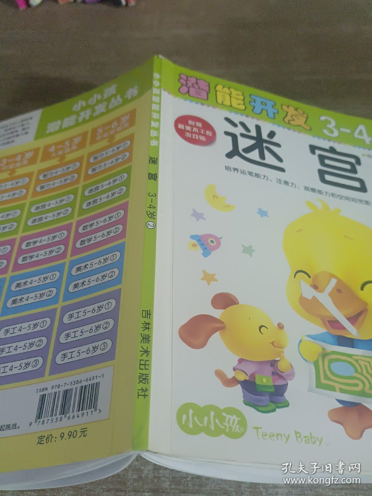 小小孩潜能开发丛书：迷宫2（3-4岁）（幼儿园中班）