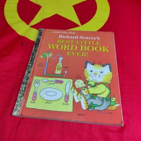 Best Little Word Book Ever斯凯瑞金色童书-最好的单词书 英文原版