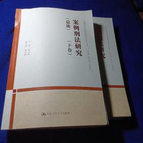 案例刑法研究（总论）（上下卷）（中国刑法司法适用疑难问题研究丛书）