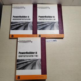 Power Builder 8 应用开发方法与范例（上下册），多层体系应用开发方法与范例 共3本合售