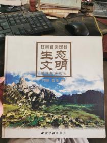 甘肃省迭部县生态文明建设总体规划 12开精装 无涂画笔记