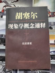 胡塞尔现象学概念通释