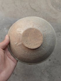 宋代葵花碗，碗口有点变形