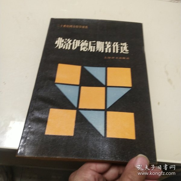 弗洛伊德后期著作选：二十世纪西方哲学译丛